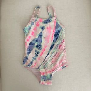 GAP Toddler Tie Dye One Piece Swimsuit